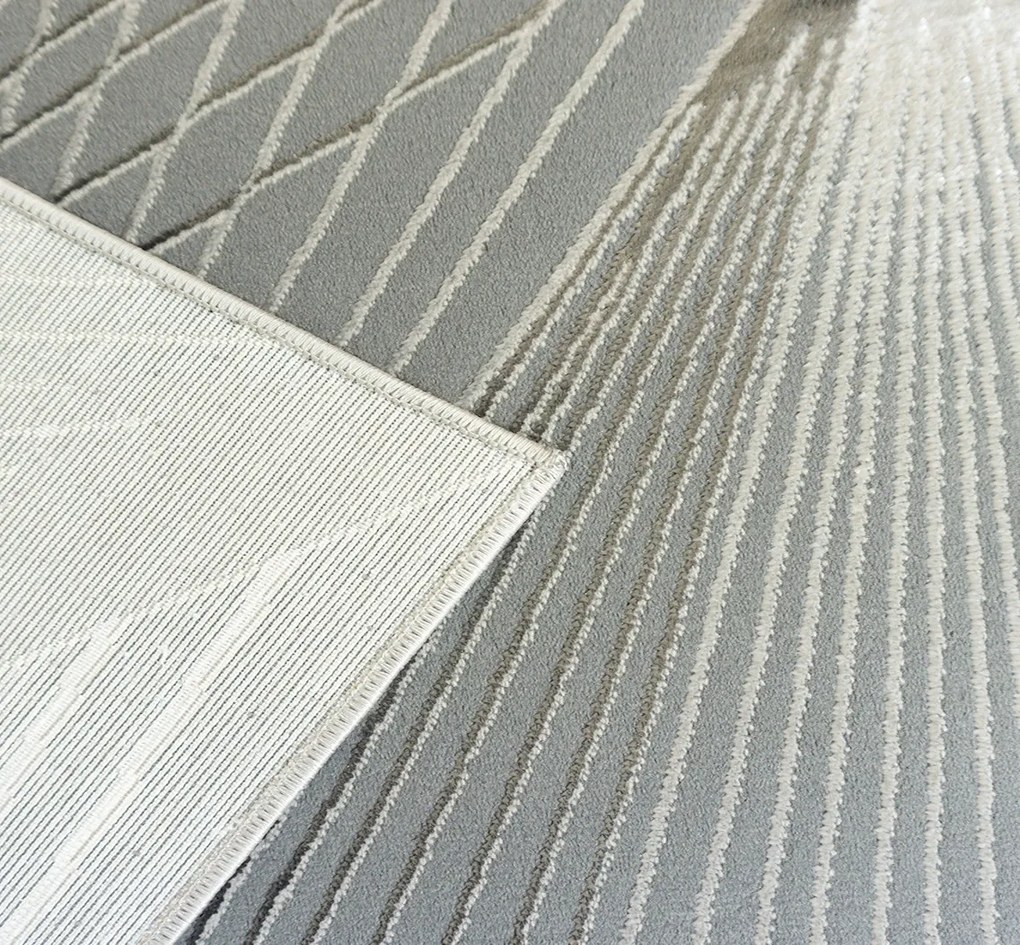 BE Koberec Allianz 6305 GREY – sivý obdĺžnikový Rozmer: 280x370 cm