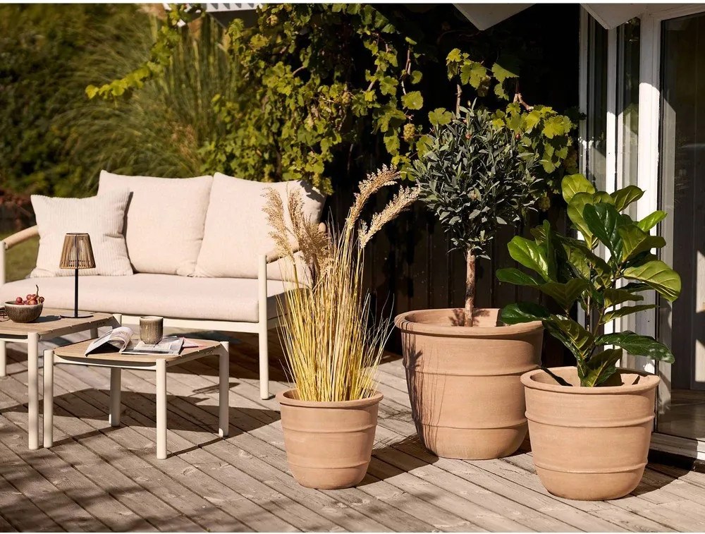 Terakotové kvetináče v súprave 3 ks ø 48 cm Kragholm – House Nordic
