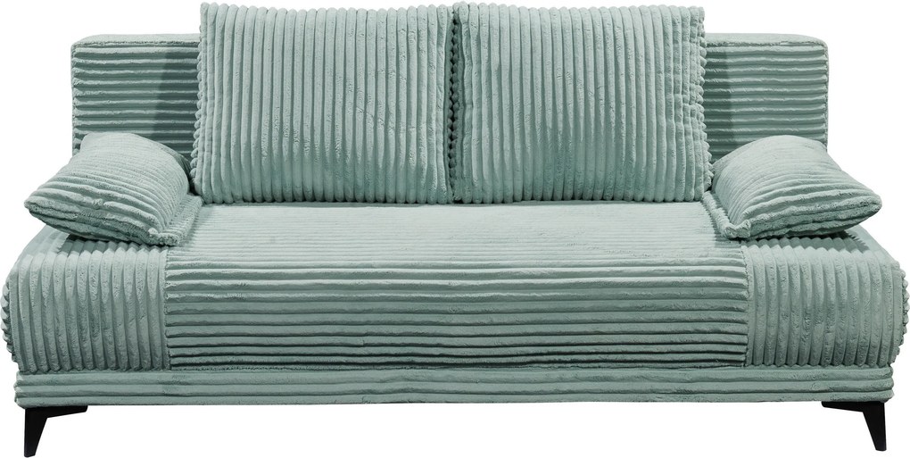 XXXLutz ROZKLADACIA POHOVKA, textil, pastelová zelená MID.YOU - Sedačky - 002220023902