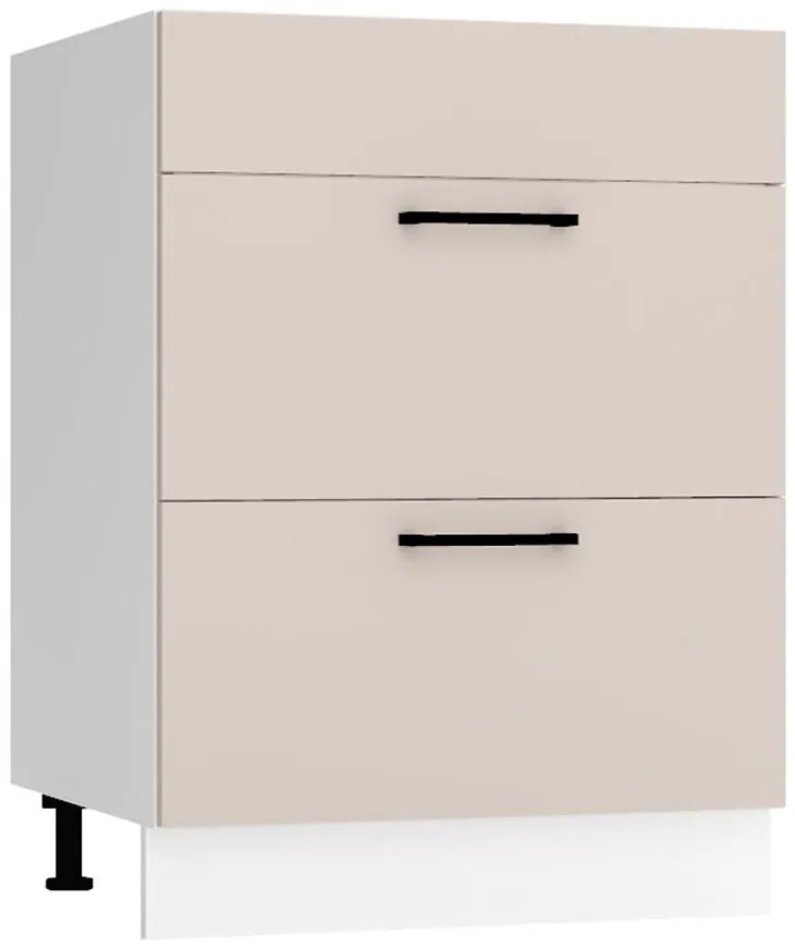 Kuchynská skrinka Max D60pc S/2 Zasl   svetlobéžová