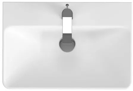 Cersanit - SET B279 LARA MILLE SLIM 60 (SKRINKA + UMÝVADLO), Biela, S801-318-DSM