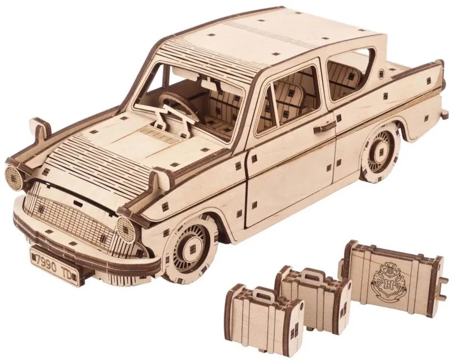 Ugears 3D mechanické puzzle Harry Potter Lietajúci Ford Anglia 246 ks