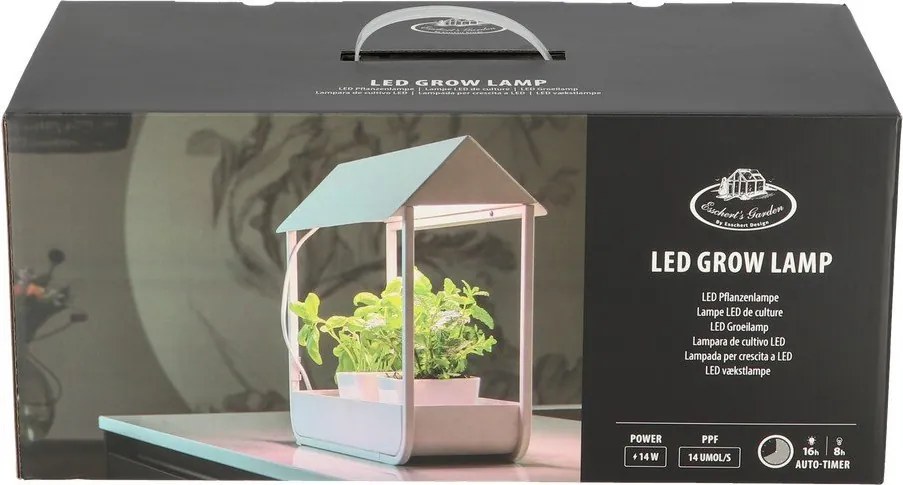 Kovový záhon LED Light – Esschert Design