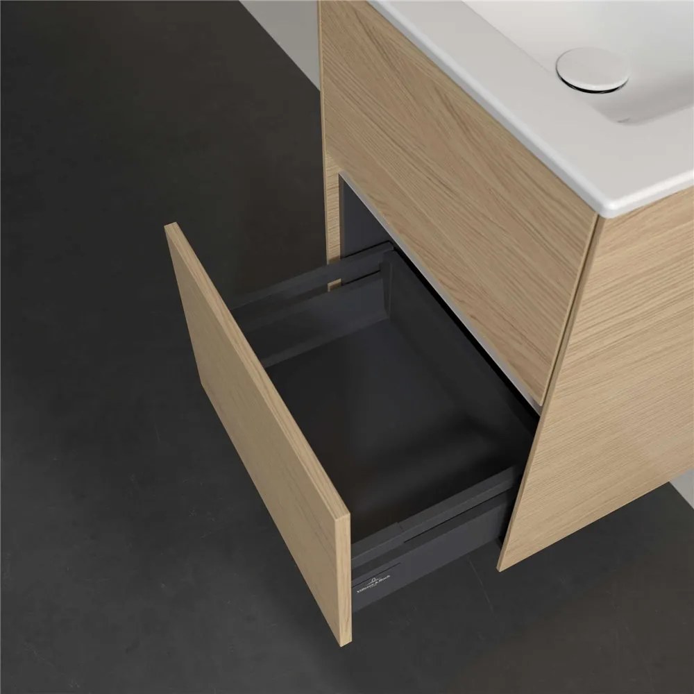 VILLEROY &amp; BOCH Collaro závesná skrinka pod umývadielko, 2 zásuvky, 472 x 404 x 610 mm, Nordic Oak, C14100VJ