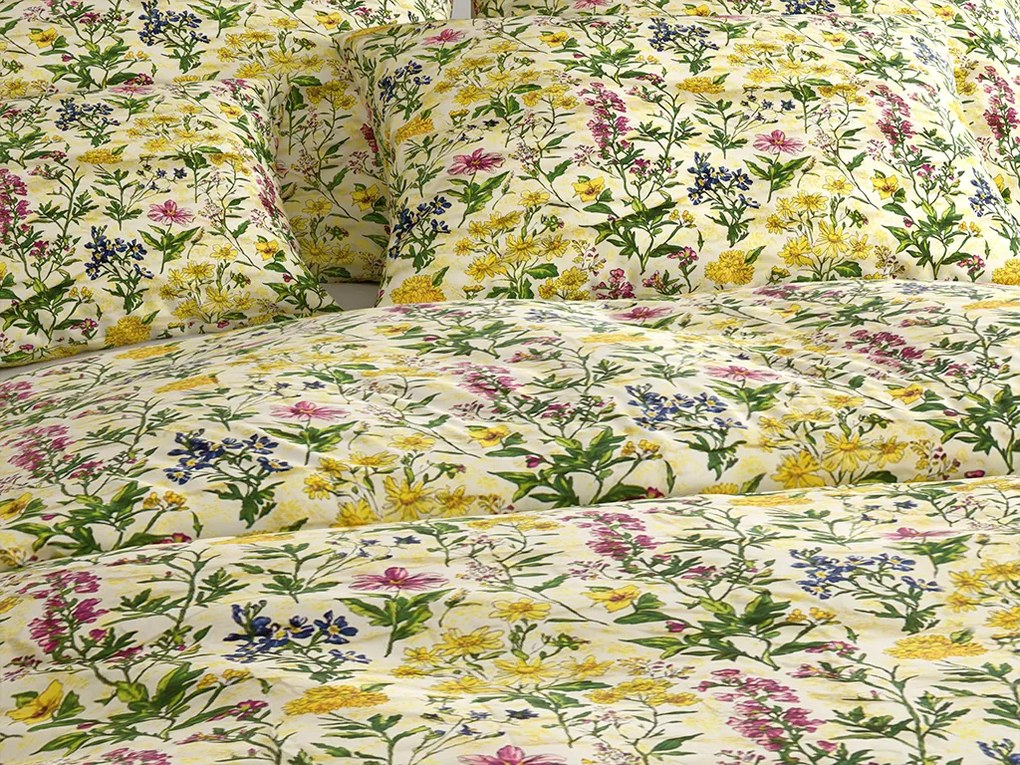 Krepové obliečky HERBELLE farebné Rozmer obliečky: 70 x 90 cm | 140 x 200 cm