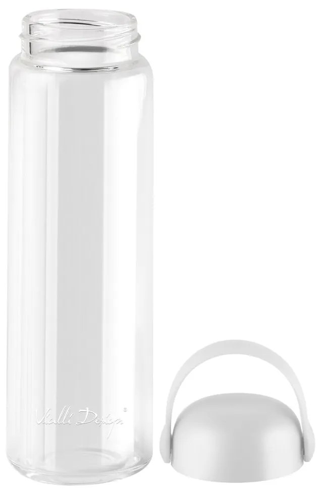 Biela sklenená fľaša 540 ml Fuori – Vialli Design