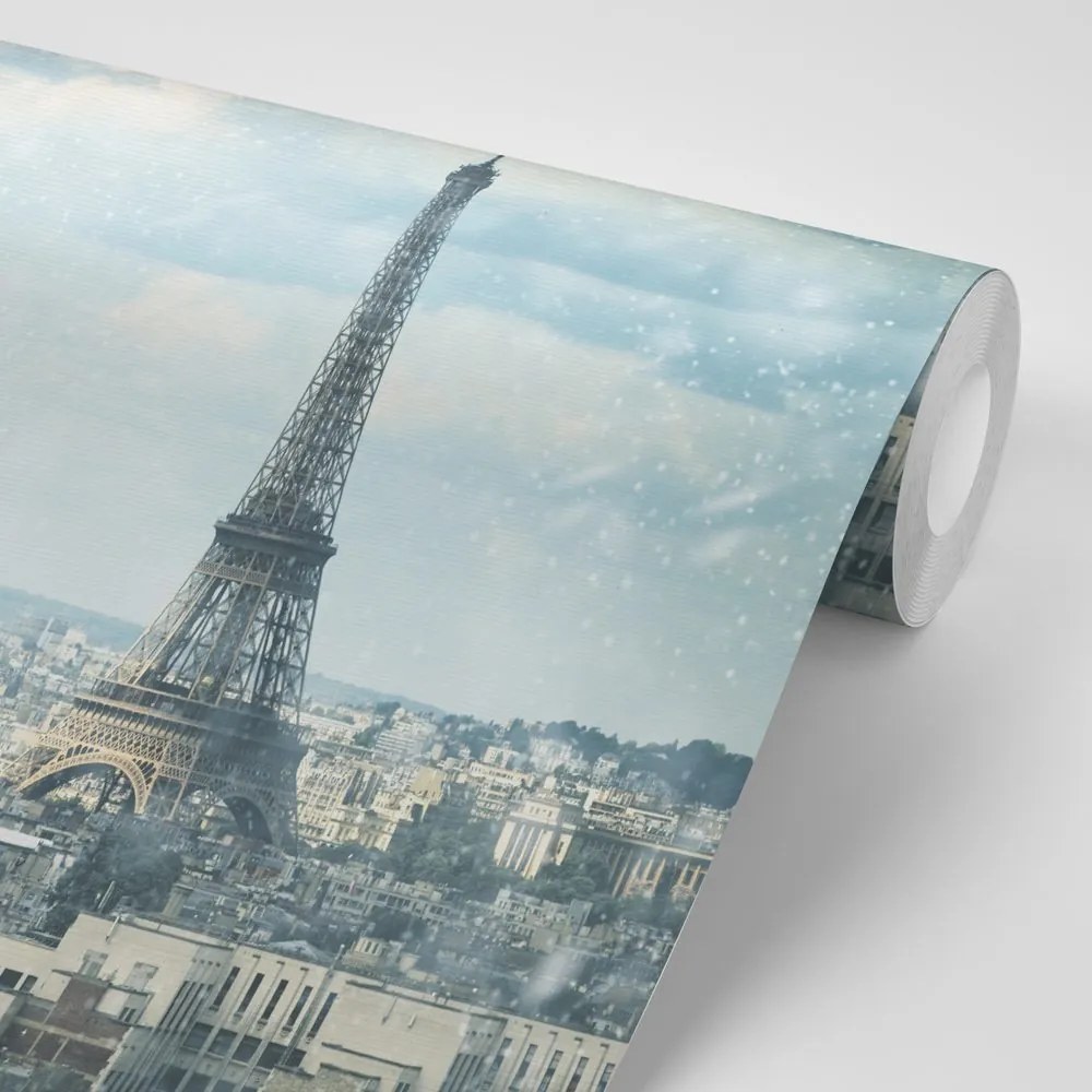 Fototapeta zimný Paríž - 375x250