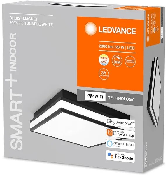 Ledvance - LED Stmievateľné stropné svietidlo SMART+ MAGNET LED/26W/230V Wi-Fi