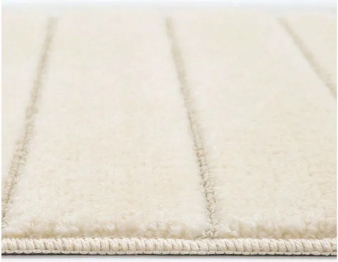 Krémové kúpeľňové predložky v súprave 2 ks 50x80 cm Yeni Cizgli – Foutastic