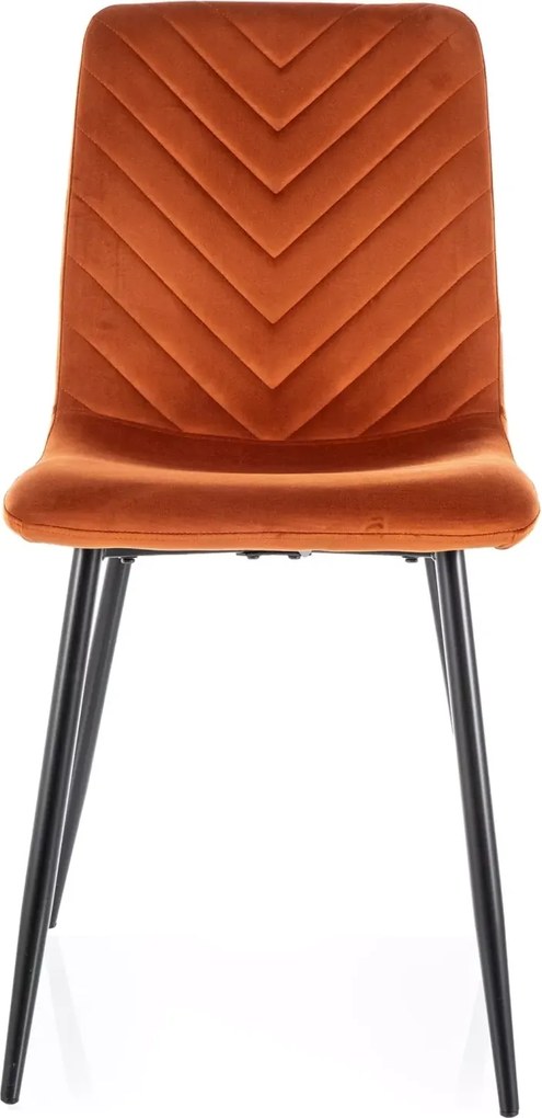 SI Daren Velvet stolička škorica