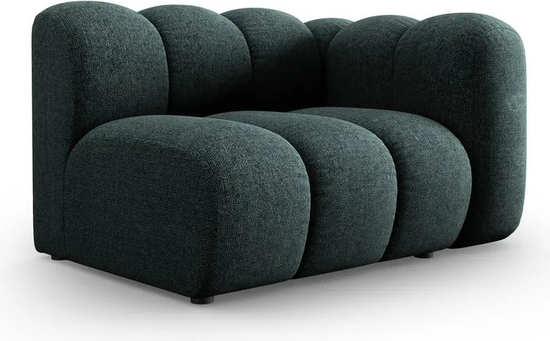 Tyrkysovomodrý modul pohovky (pravý roh) Lupine – Micadoni Home