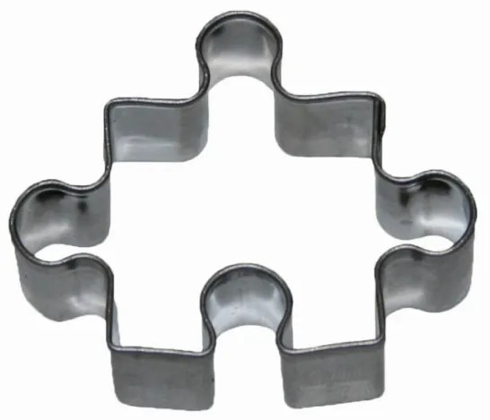 MAKRO - Vykrajovačka puzzle 45mm nerez
