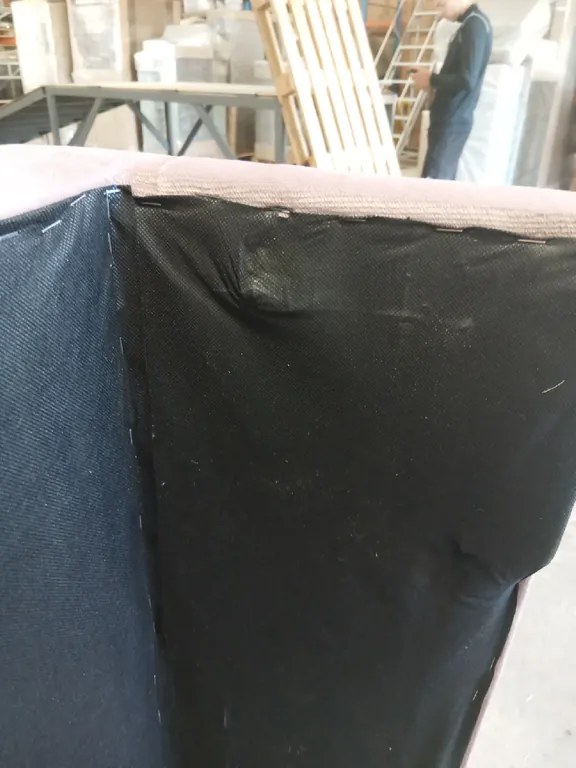 AKCIA Ružová rozkladacia rohová pohovka ZENA, obojstranná II. akosť