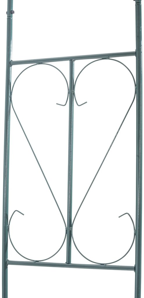 Oblúk na ruže 40 - Zelená