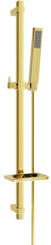 Mexen sprchový set DQ00, zlatý, 785004581-50