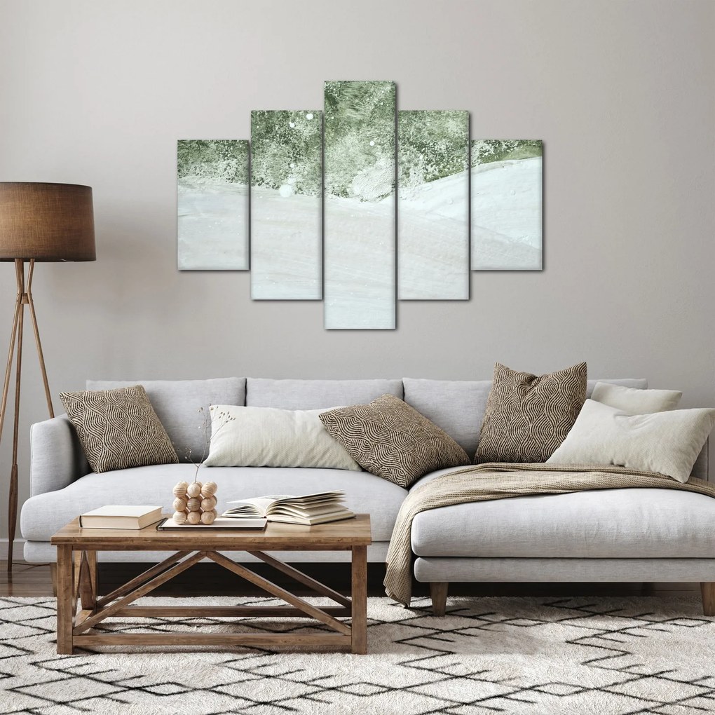Obraz - Abstrakcia štetcami (150x105 cm)