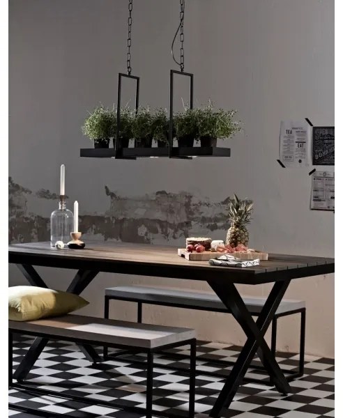 Markslöjd 105780 - LED Stmievateľný luster TRAY 3xLED/3W/230V čierna