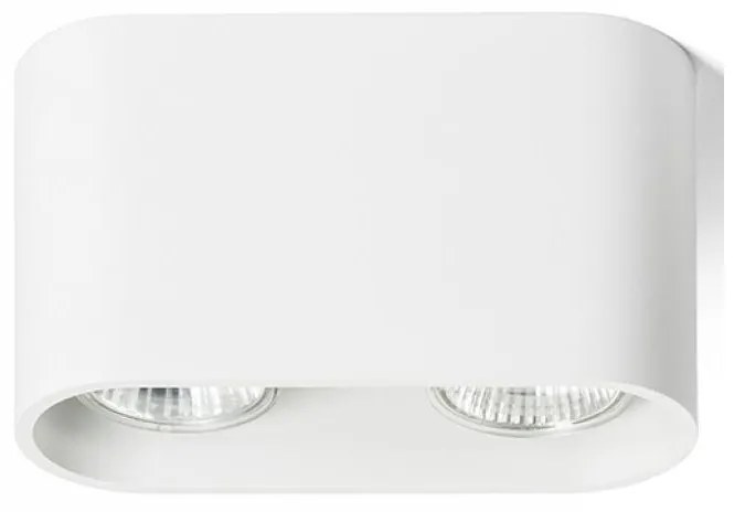 RED - Design Rendl - R12732 - Bodové svietidlo MANTOVA 2xGU10/35W/230V biela