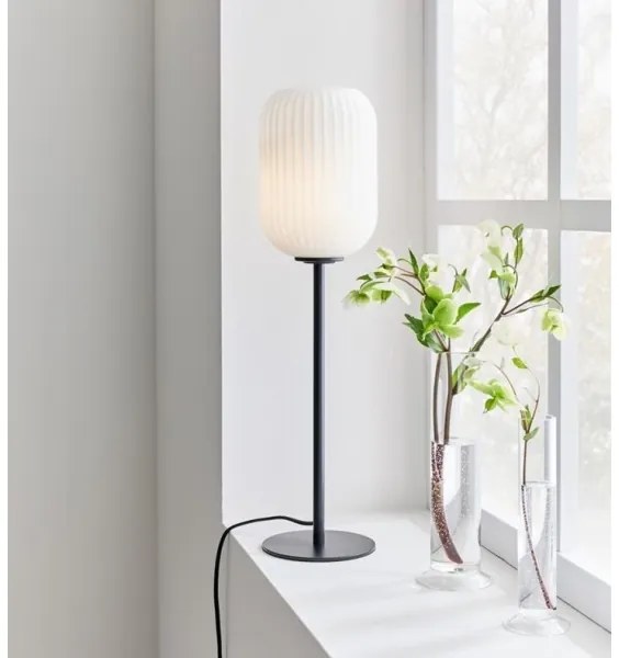 Markslöjd 108252 - Stolná lampa CAVA 1xE14/40W/230V čierna
