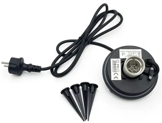 Vonkajšie dekoračné svietidlo LUMISTONE 1xE27/15W/230V IP65 priemer 31,8 cm