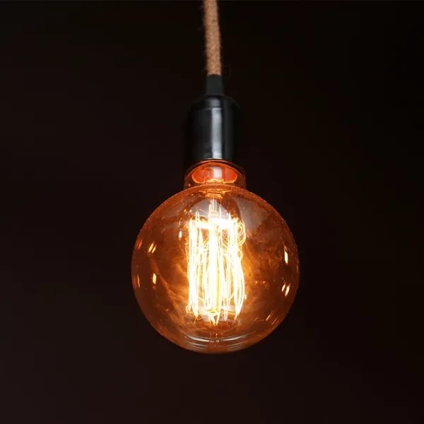 LED Žiarovka FILAMENT G125 E27/4W/230V 1800K Art Edition