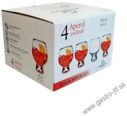 Aperol - cocktail pohár 540 ml