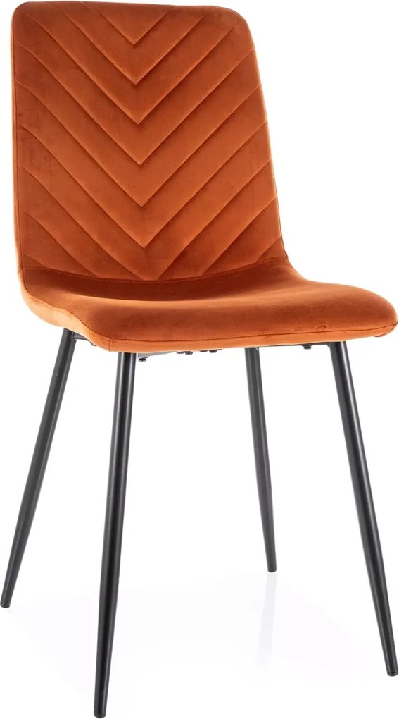 SI Daren Velvet stolička škorica