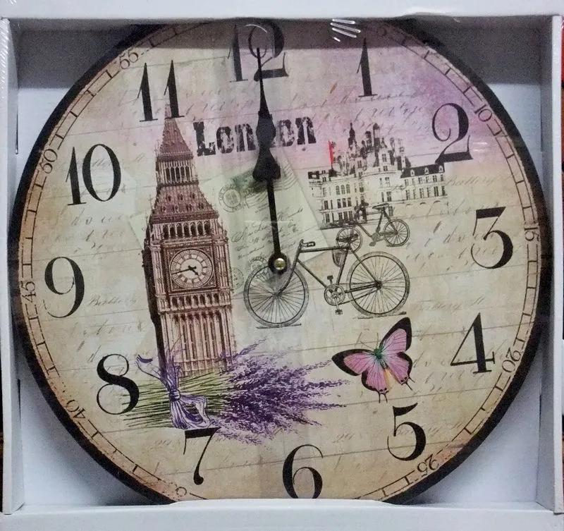Nástenné hodiny Vintage, ar22L, London, 34cm