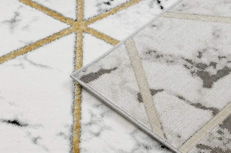 Kusový koberec Emerald 1020 black and gold, 140x190, čiernobiela, kancelária, Dywany Łuszczów