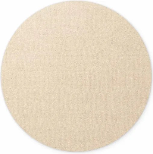 Koberec Elle Decoration Puristic Knots svetlobéžový kruh