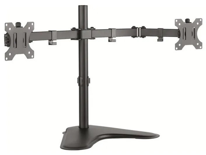 CONNECT IT CMF-3204-BK - Univerzálny držiak na 2 monitory 13-32” čierna