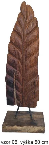 wood relief LEAF WF04