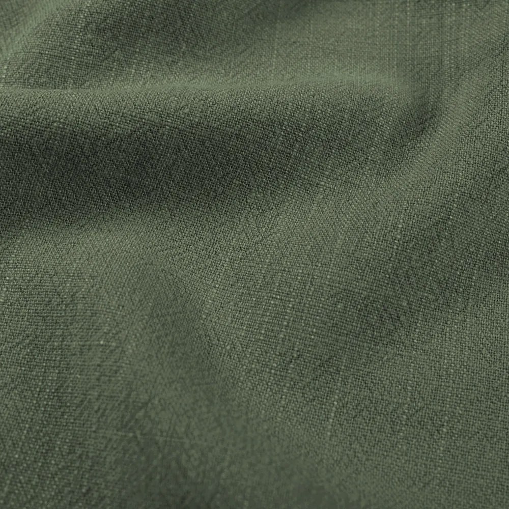 Biante Ľanové posteľné obliečky LEN-020 Khaki zelené 140x200 cm