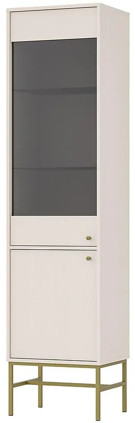 Vitrína Tokyo 3 2D pieskovo béžová 101