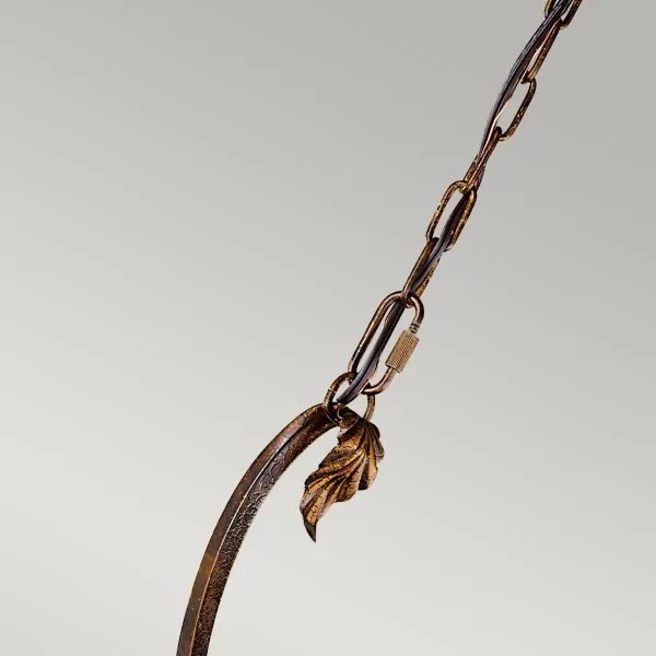 Feiss FE-SONOMAVALLEY-P - Luster na reťazi SONOMA VALLEY 1xE27/60W/230V