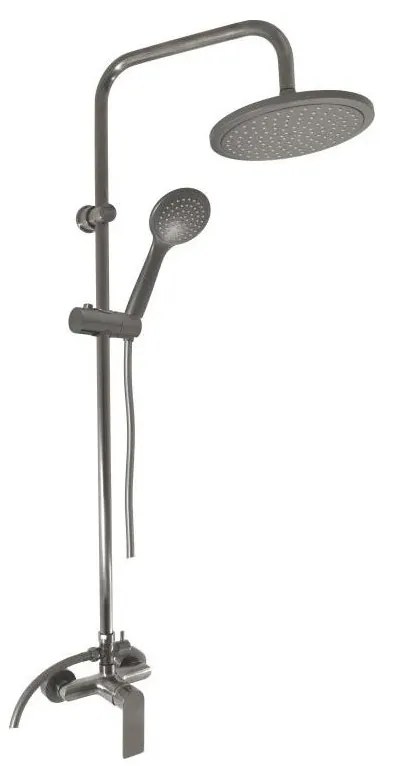 RAV Slezák NL182.5/7MGK - sprchová súprava s batériou NIL, kartáčovaná sivá