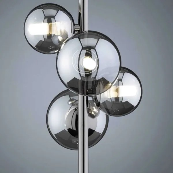 Wofi 8014.04.24.9000 - LED Stolná lampa 4xG9/3W/230V čierna