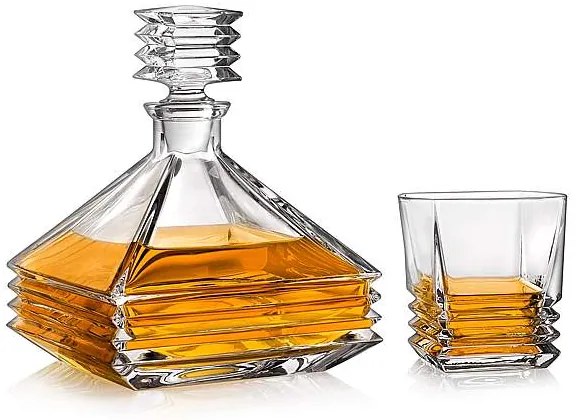 Crystal Bohemia MARIA whisky set (1 + 6)