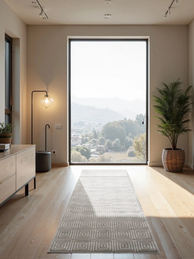 ELLE Decoration, Behúň Perles 106184 White Cream z kolekcie Elle, 80x240, béžová, obývacia izba