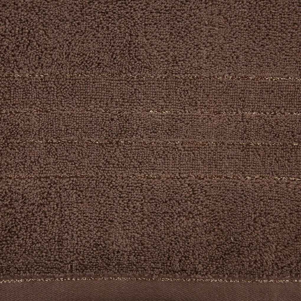 BAVLNENÝ UTERÁK GALA SADA 6KS 50X90 CM TMAVOHNEDÁ