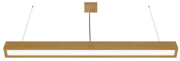 APLED - LED Luster na lanku LOOK LED/36W/230V 4000K 120 cm dub