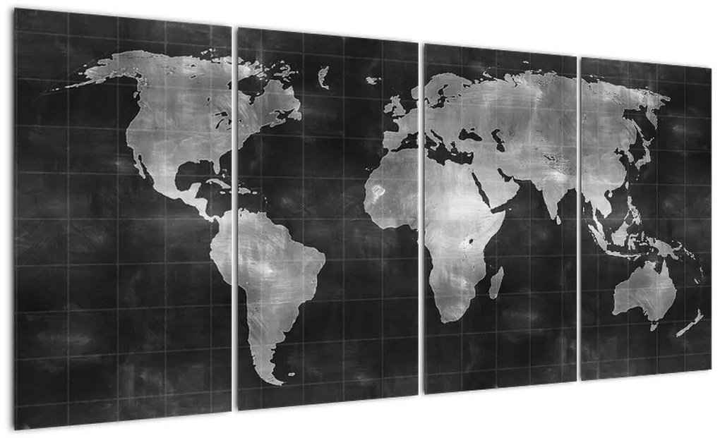 Obraz mapa sveta