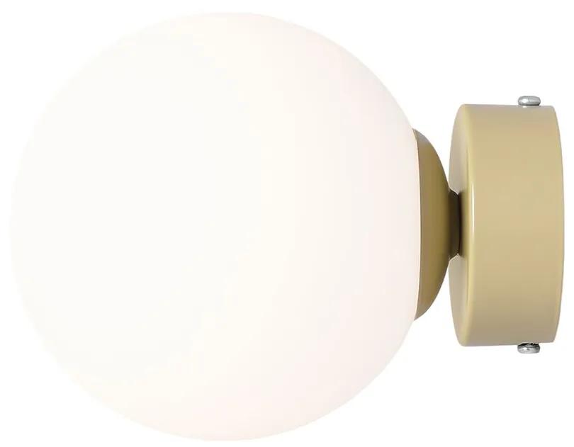 BALL PISTACHIO | Nástenná lampa v zelenej povrchovej úprave