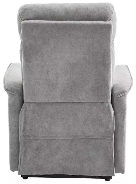 LuxuryForm DESIGN TV kreslo PEGAS s elektrickým polohovaním, masážou a výklopom - světle šedé