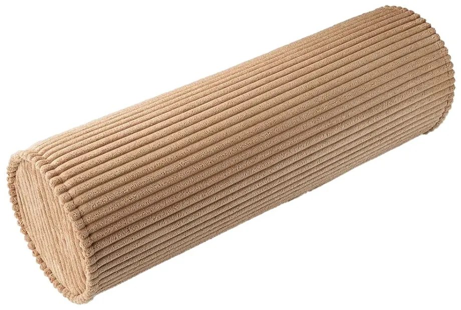 Hnedý menčestrový detský pohovkový vankúš Roll – Wigiwama