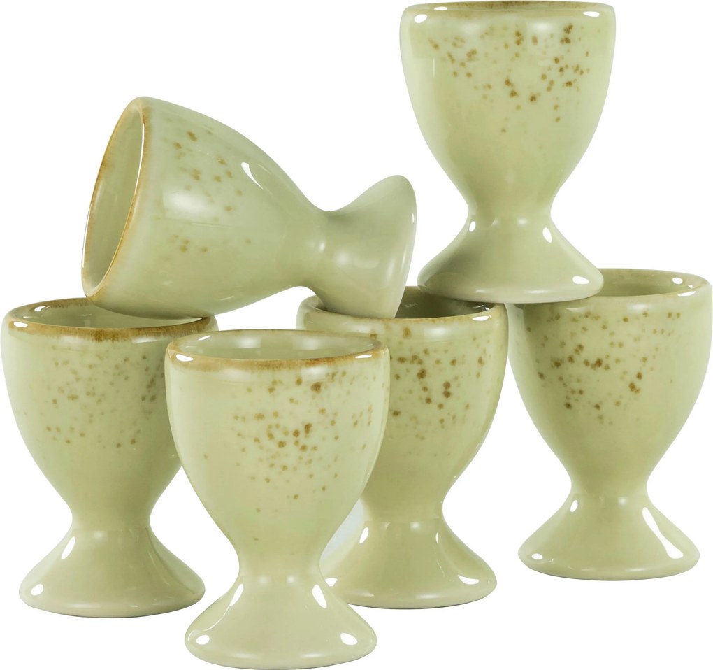 XXXLutz SADA KALÍŠKOV NA VAJÍČKA kamenina keramika 6-dielne 5,5 cm Creatable - Jedálenské sety - 007768015704