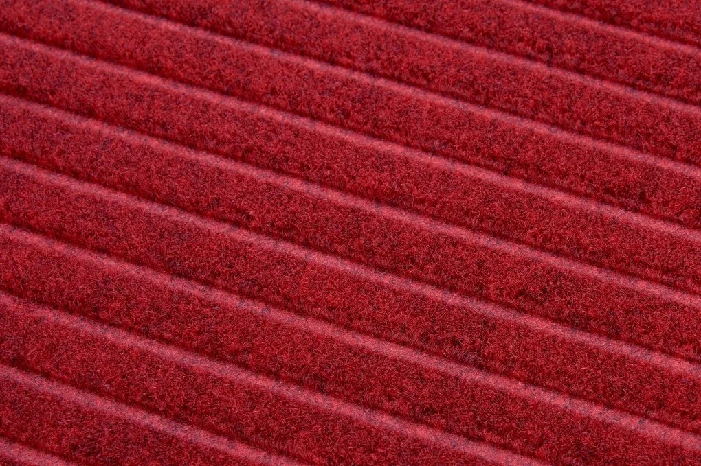 Hanse Home Collection koberce Rohožka Mix Mats Striped 105649 Red - 40x60 cm