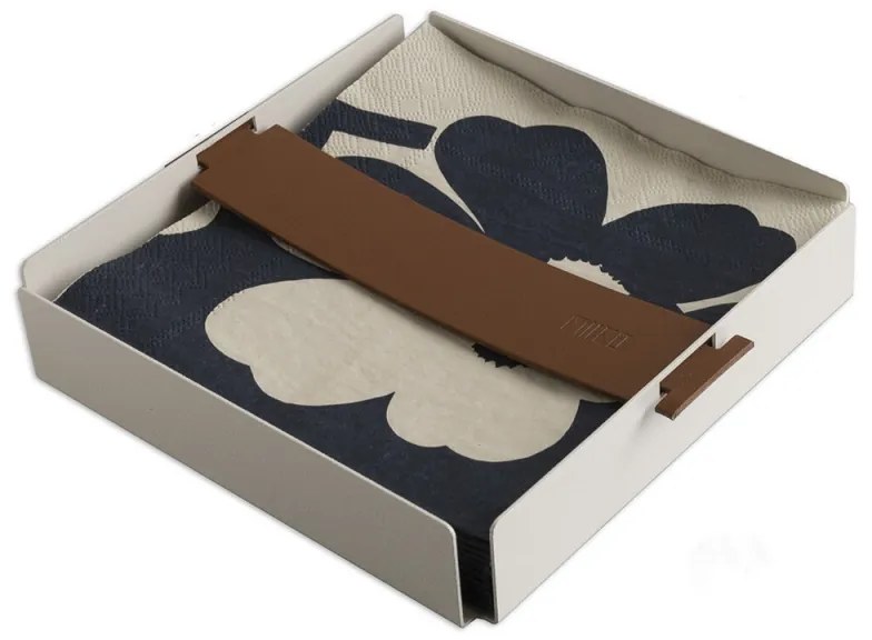 Držiak na obrúsky, veľký / béžový