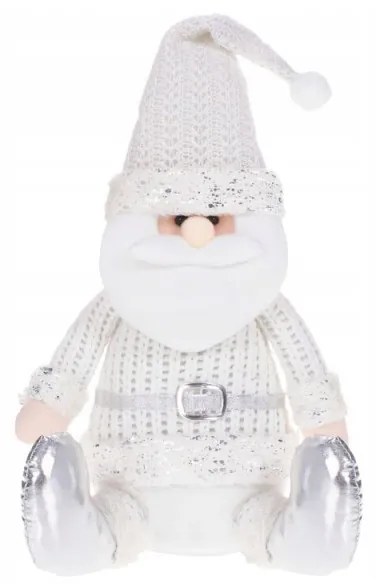 SPRINGOS Vianočné Santa Claus 43 cm, biely