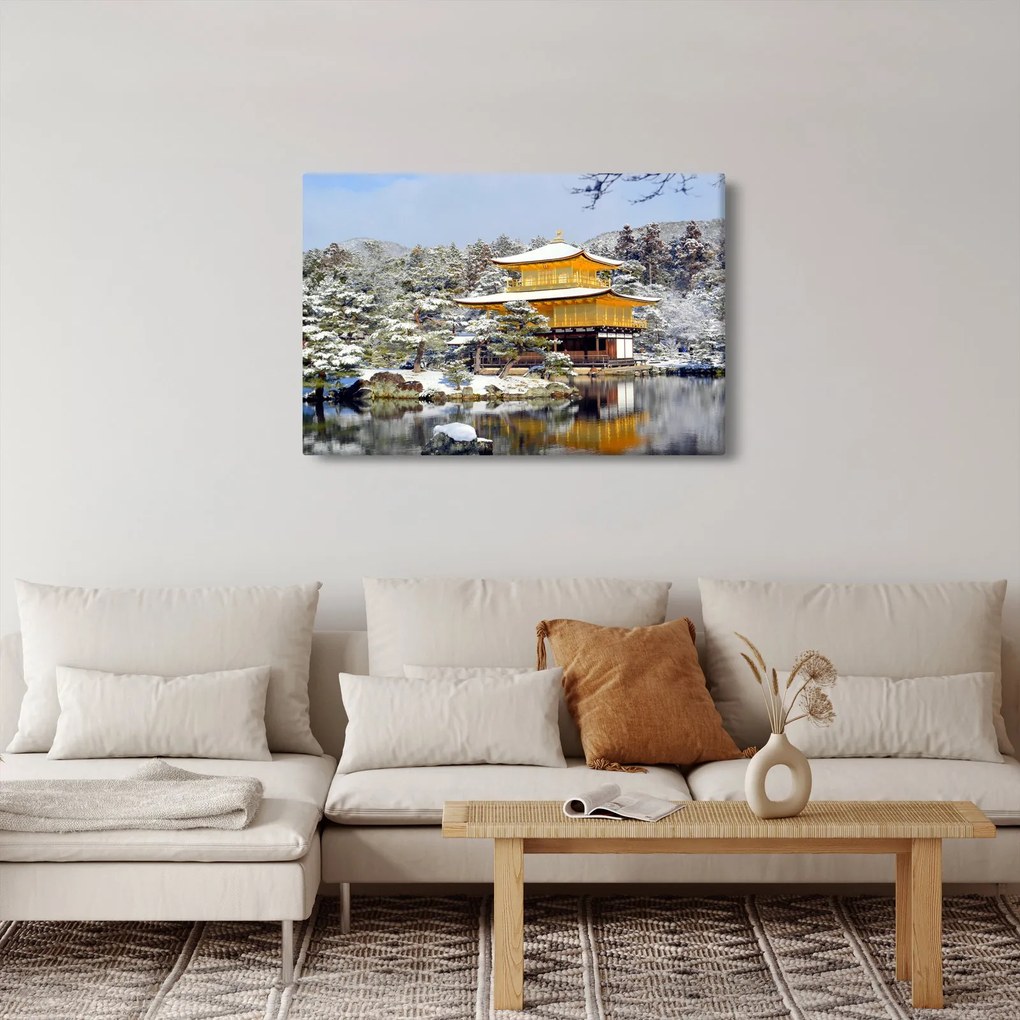 Obraz - Kinkakudži, Japonsko (90x60 cm)